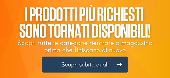 500 PRODOTTI TORNATI DISPONIBILI