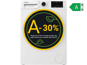 Whirlpool WAM 09WB IT Lavatrice Smart A Libera Installazione 10 Kg, 1400 Giri, Classe A, Bianco, Wi-fi