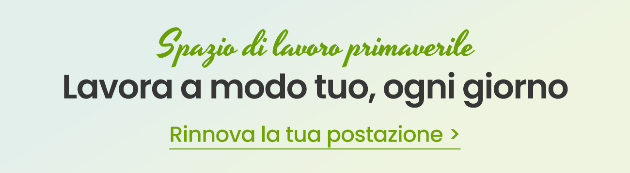 Spazio di lavoro primaverile丨Lavora a modo tuo, ogni giorno