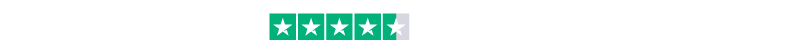 Trustpilot - Valutato Eccellente