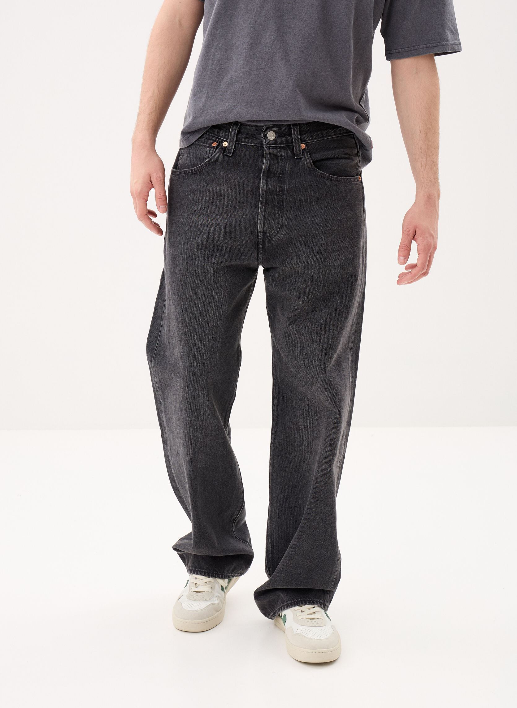 Levi's Jeans droit 501 Loose-0057U homme noir