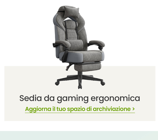 Sedia da gaming ergonomica >