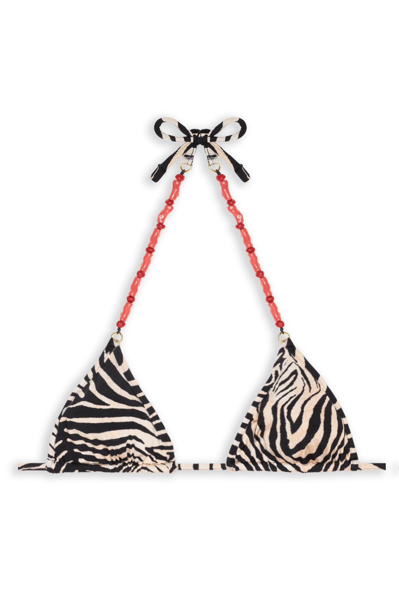 Image of Coralli Bikini Top // Classic Zebra