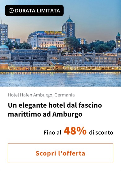 Un elegante hotel dal fascino marittimo ad Amburgo