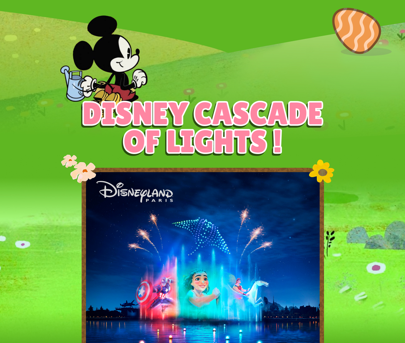 Disney Cascade of Lights !