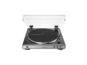 Audio-Technica AT-LP60XUSB Giradischi con trasmissione a cinghia Grigio, Metallico