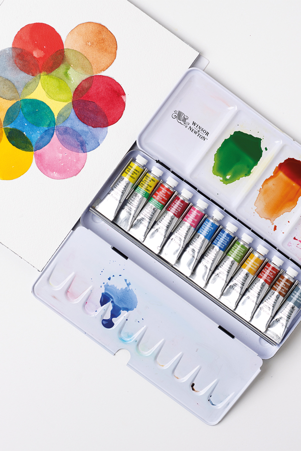 Acquerello e tempera