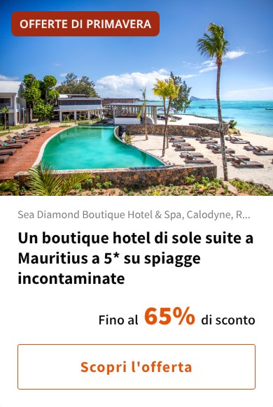 Un boutique hotel di sole suite a Mauritius a 5* su spiagge incontaminate