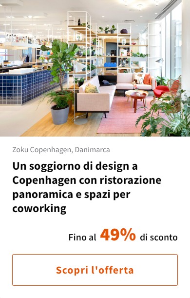 Un soggiorno di design a Copenhagen con ristorazione panoramica e spazi per coworking