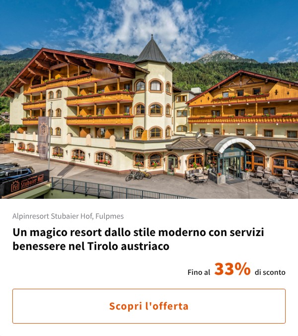 Un magico resort dallo stile moderno con servizi benessere nel Tirolo austriaco