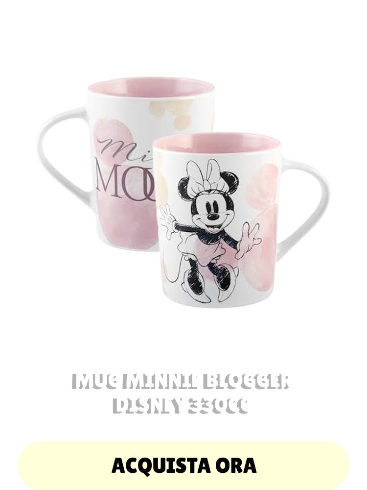Mug Minnie Blogger Disney 330cc - ACQUISTA ORA