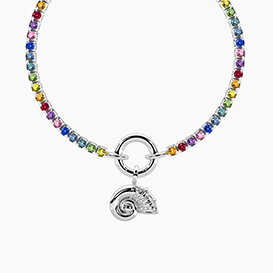 BY YOU COLLECTION  Bracciale DUETTO   con ciondolo CONCHIGLIA