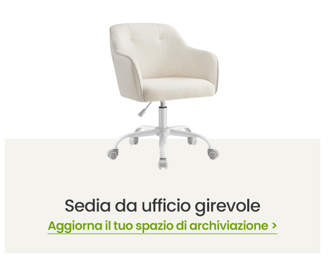  Sedia da ufficio girevole >