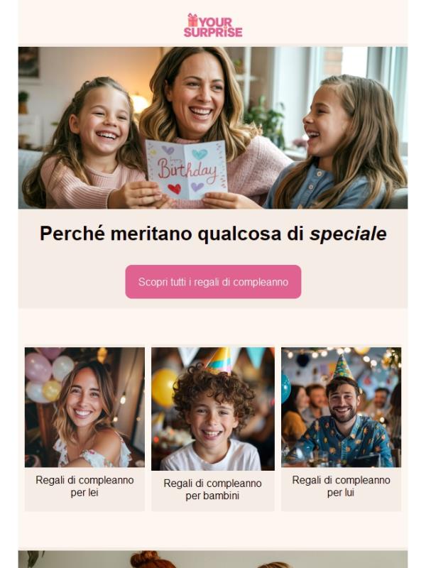 Sei alla ricerca del regalo di compleanno perfetto? 🥳