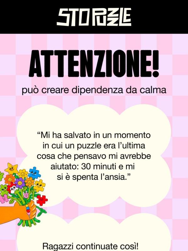 Quello che dicono dopo il primo StoPuzzle 🧩