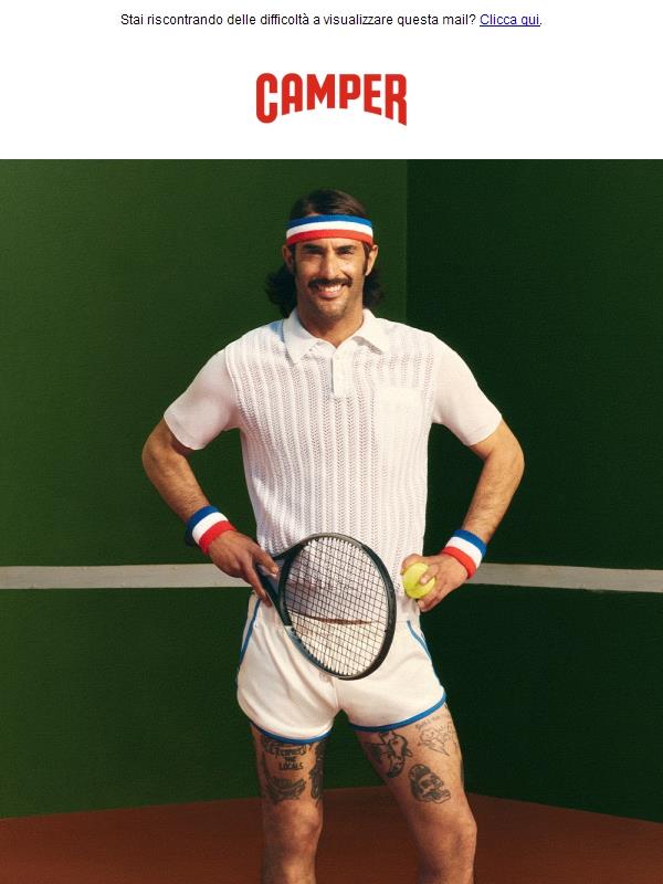 🎾 La nostra collezione P/E 2026 è qui 🎾