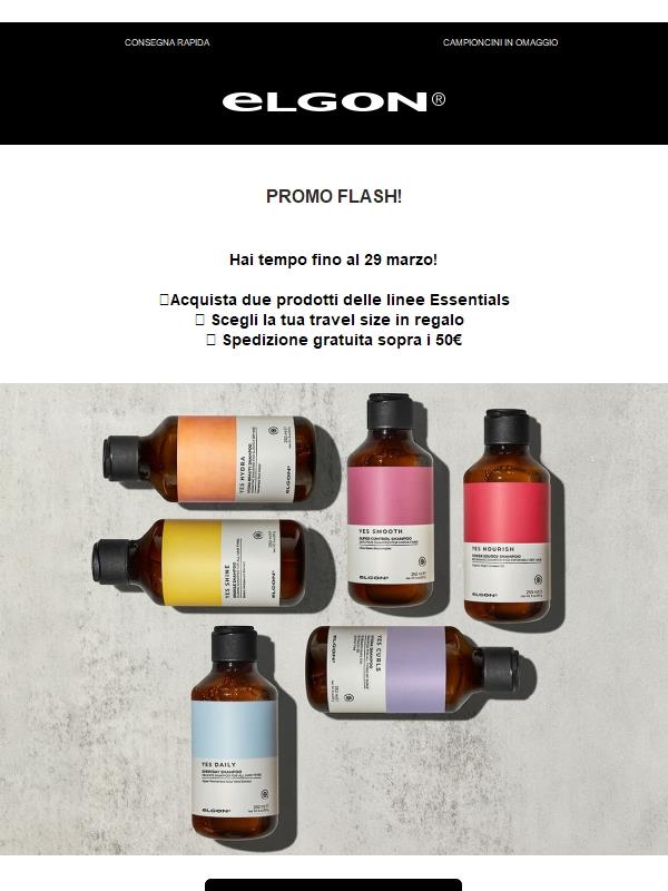 Mini size ESSENTIALS in regalo 🎁