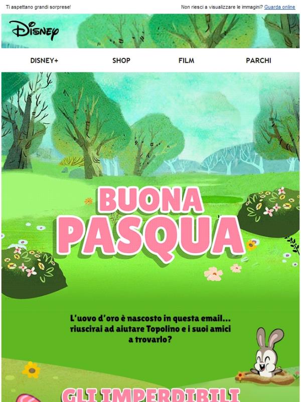 Festeggia la Pasqua con Disney! 🌼🥚