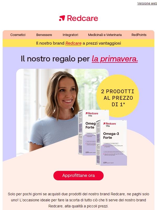 Acquista 2 prodotti Redcare al prezzo di uno! 🥇