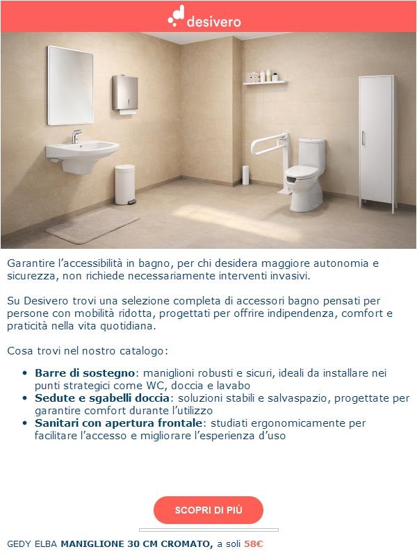 Rendi il tuo bagno più sicuro e accessibile