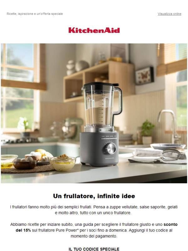 I frullatori non servono solo per i frullati