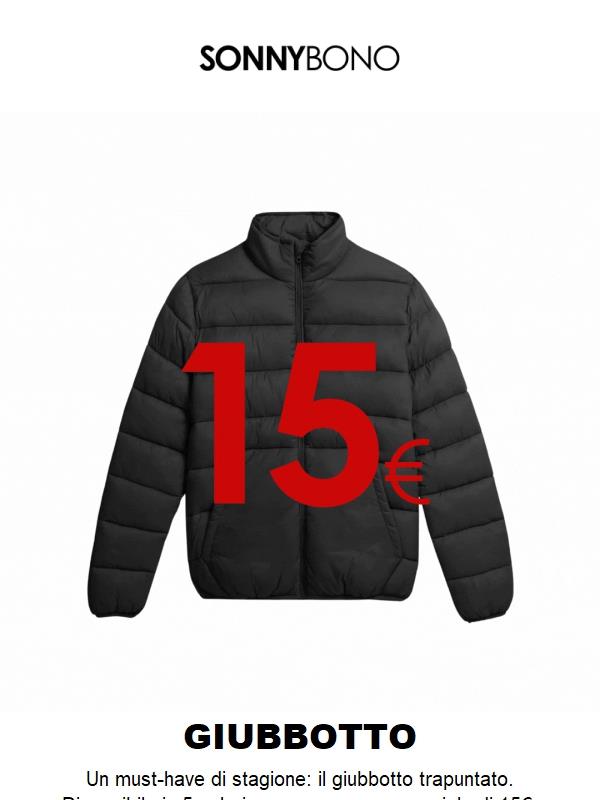 Giubbotto a soli 15€ 📢