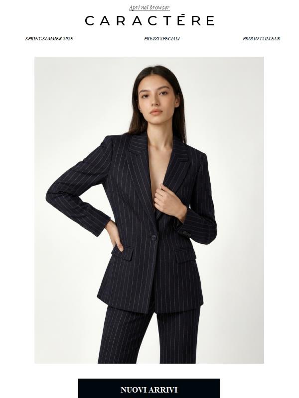 I nuovi tailleur sono arrivati!