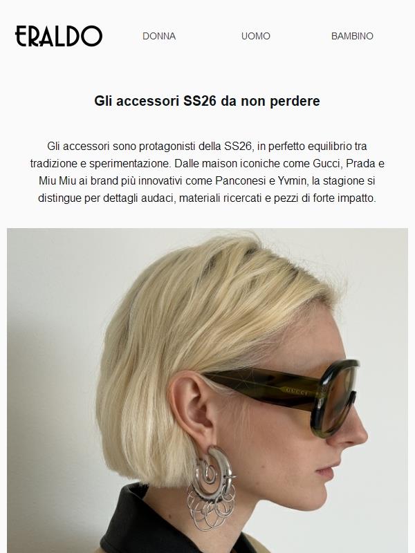 SS26: gli accessori protagonisti