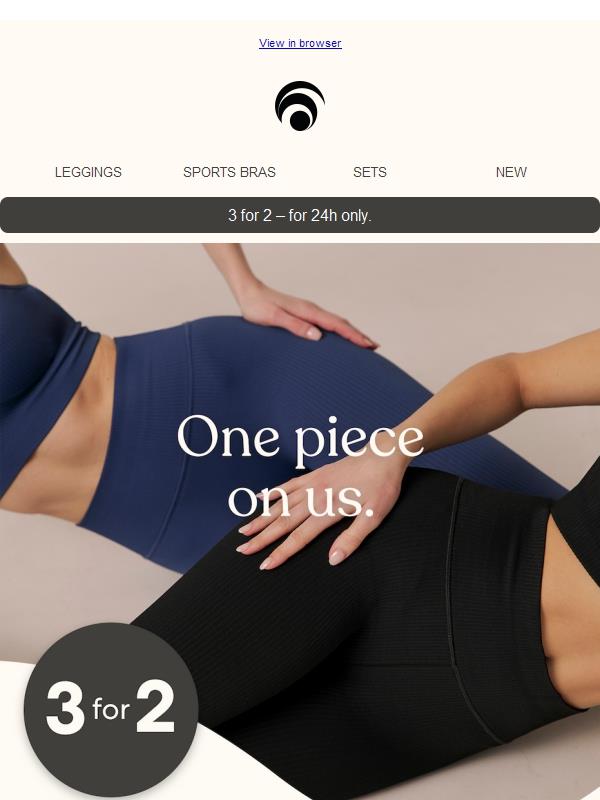 Buy 3, pay for 2. 💝