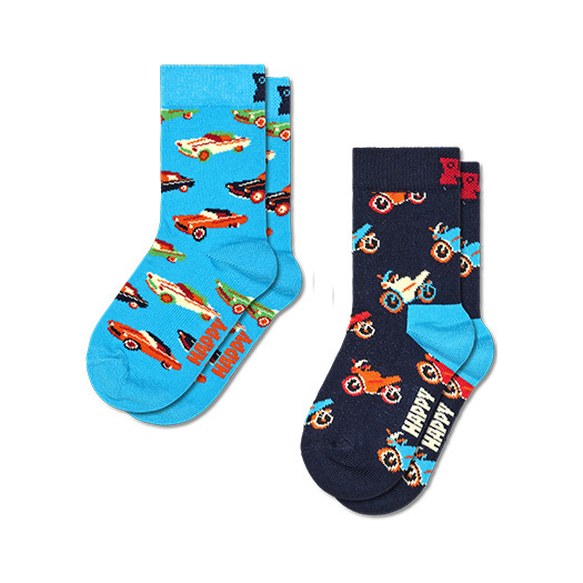 Calzini Cars per bambini, confezione da 2