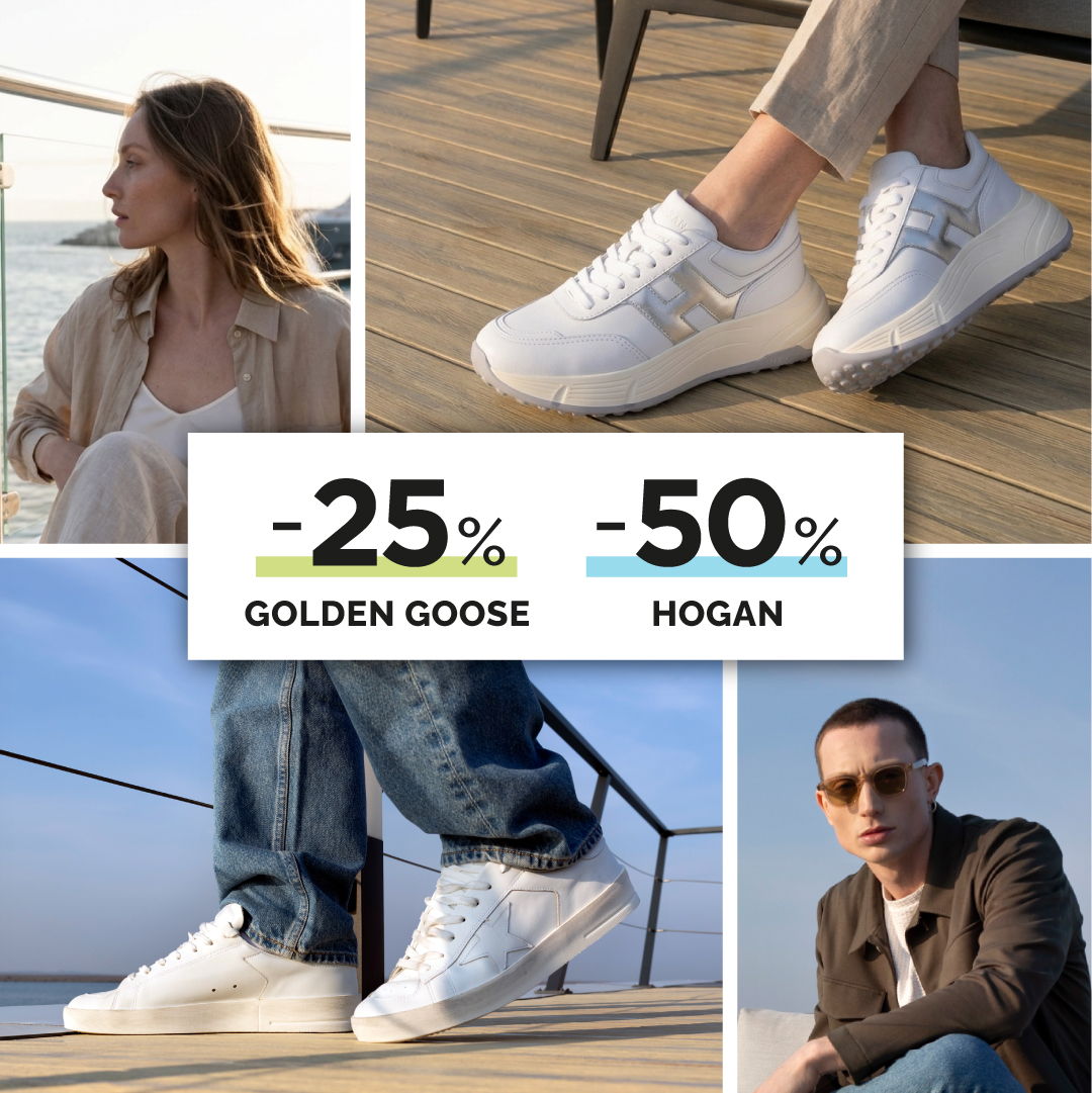 -25%GOLDEN GOOSE -50% HOGAN