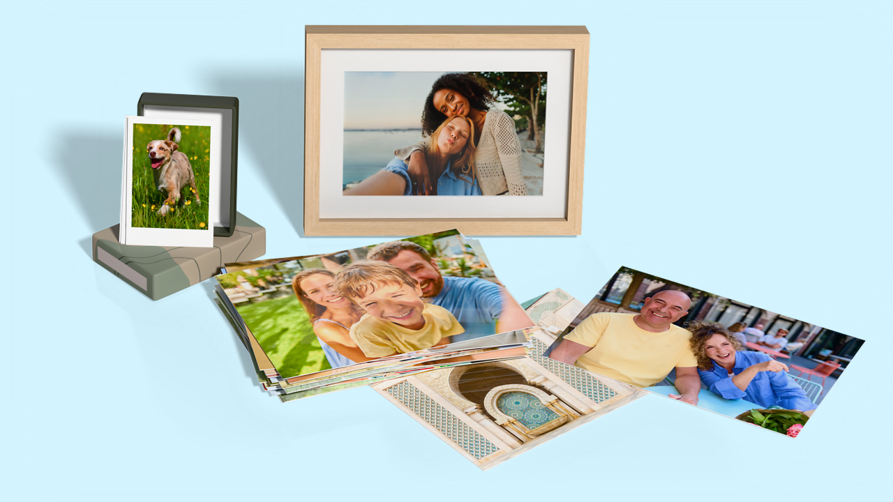 Mix di stampe foto Pixum con foto di viaggi 