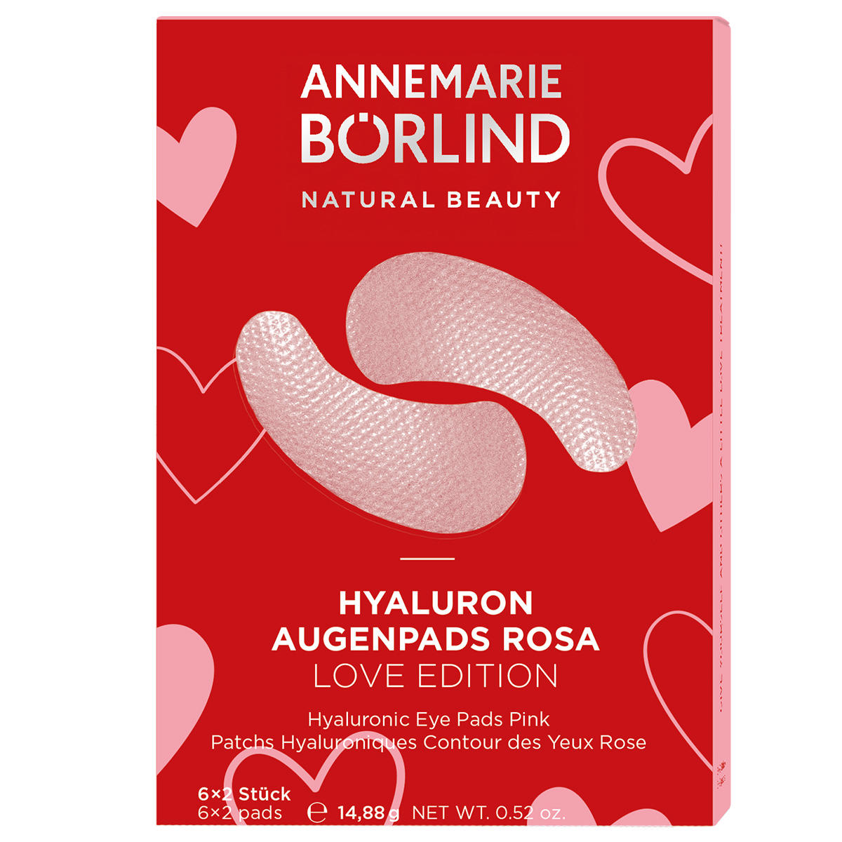 CUSCINETTI PER OCCHI HYALURON PINK LOVE...