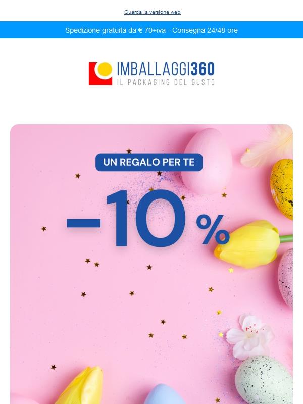 🛒 Approfitta subito: -10% su tutte le collezioni!