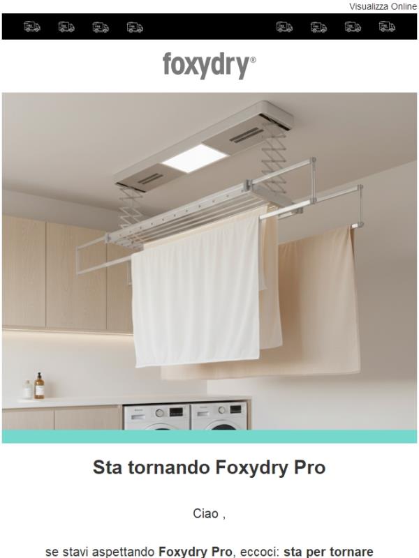 Foxydry Pro, ci siamo quasi