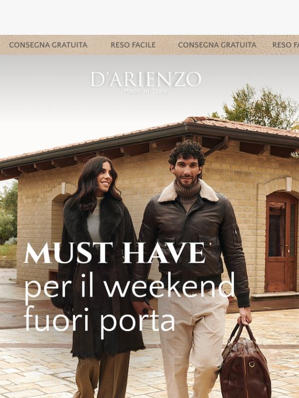 Must-have per i weekend fuori porta