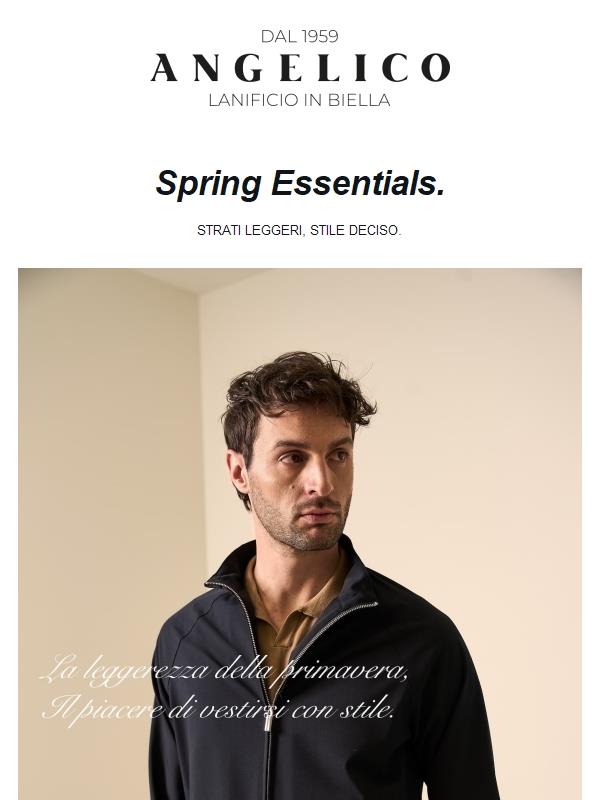 Spring Essentials fino al 30% ☀️🌷