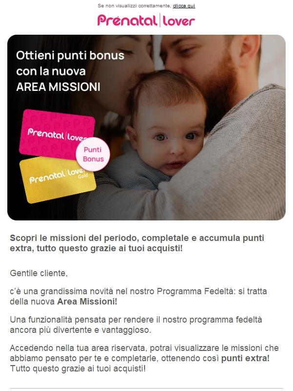 ✨ Guadagna punti Extra con le nuove missioni di Prénatal Lover