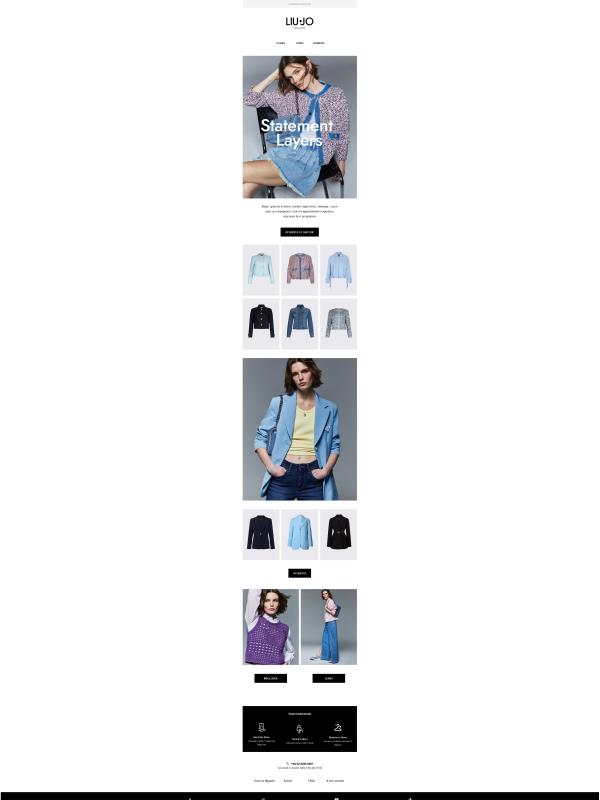 La stagione delle giacche leggere