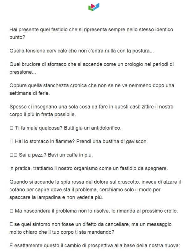 Gaviscon, antidolorifico, caffè. Ripeti.