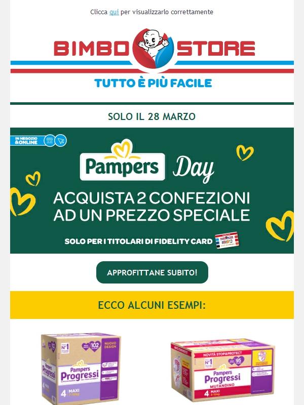 ⏰ Pampers e Nestlè Day solo il 28.03!