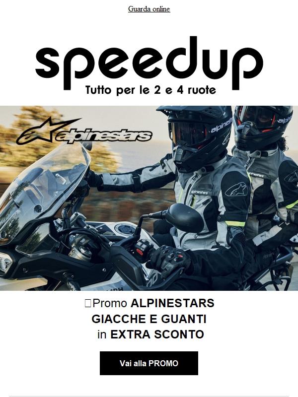 🔥 Promo Alpinestars: Giacche e Guanti al -10%