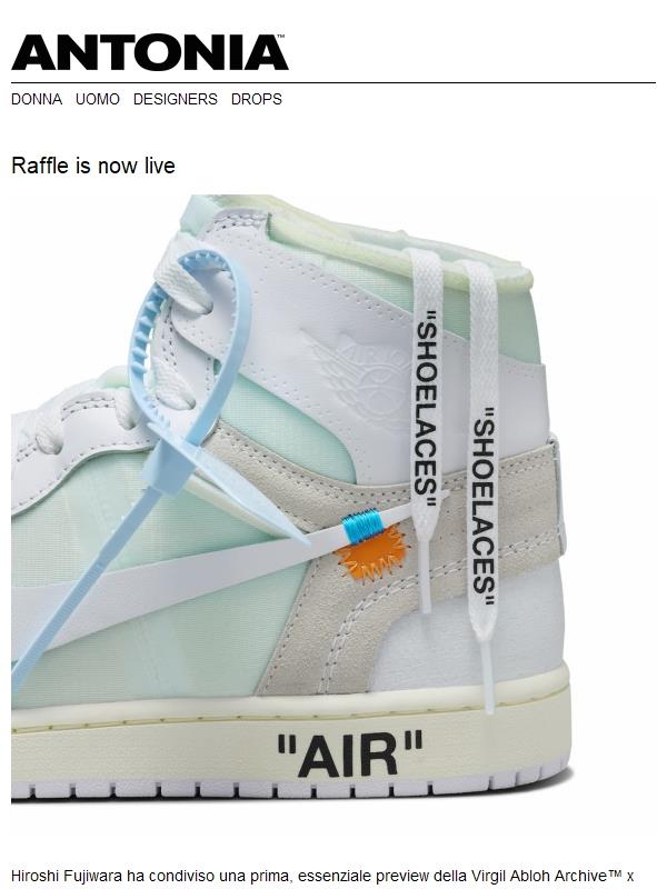 Virgil Abloh Archive™ x Nike