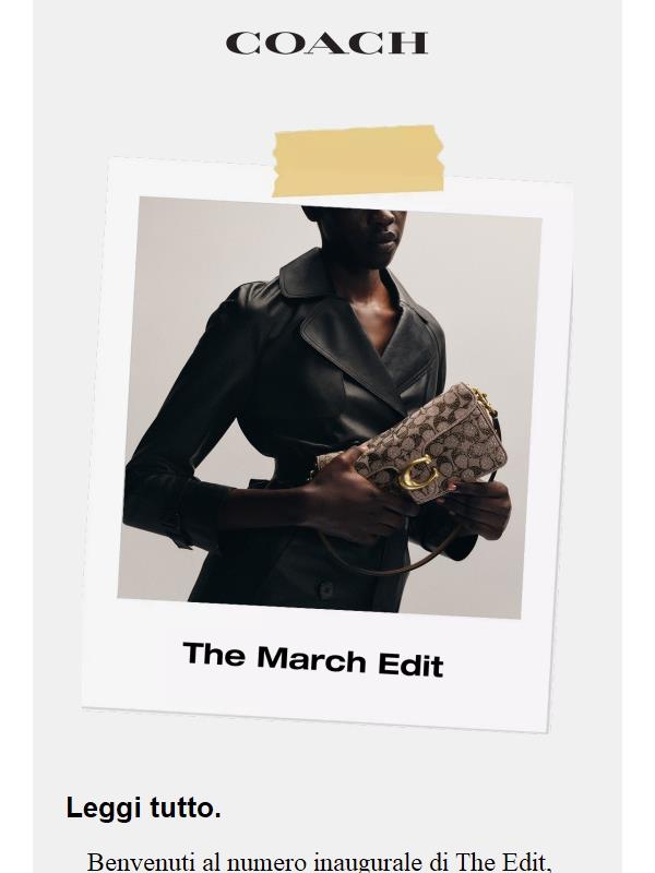 The March Edit è arrivato