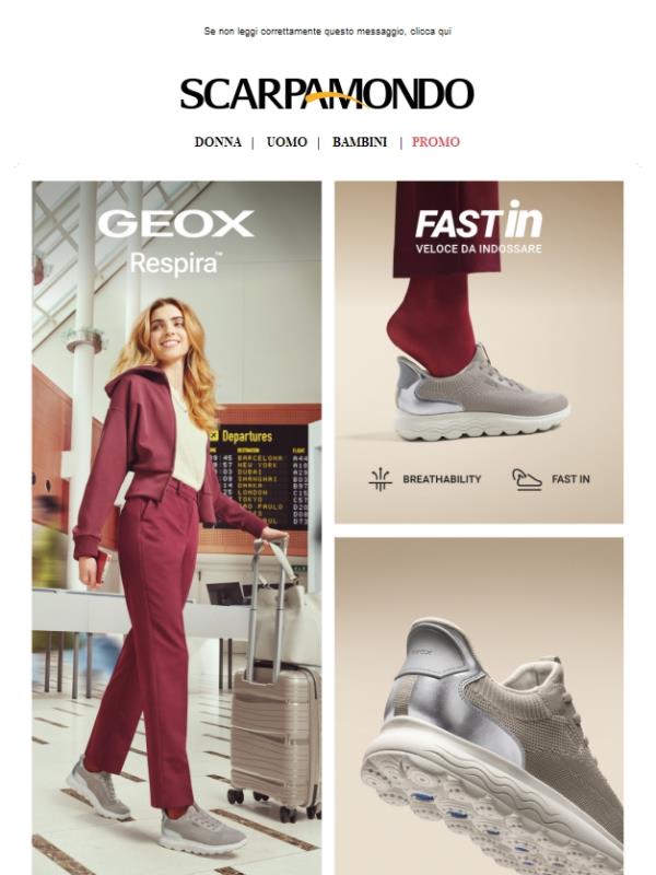 New Collection Geox: massimo stile, massimo comfort!