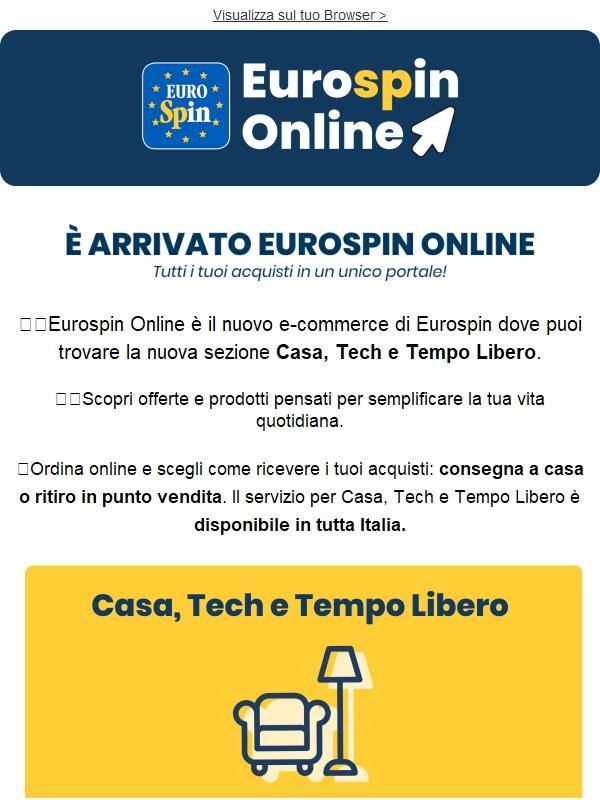 Su Eurospin Online la convenienza è di casa! 🏠