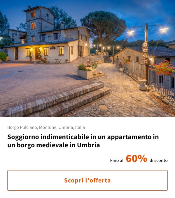 Soggiorno indimenticabile in un appartamento in un borgo medievale in Umbria