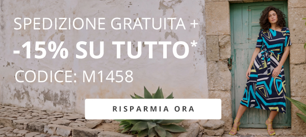 -15% + Spedizione Gratuita