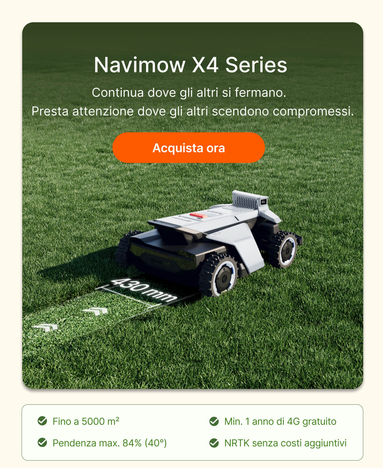 Navimow X4 Series