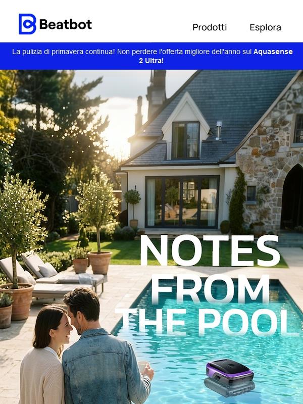 Il tuo primo tuffo: ecco le note dalla piscina